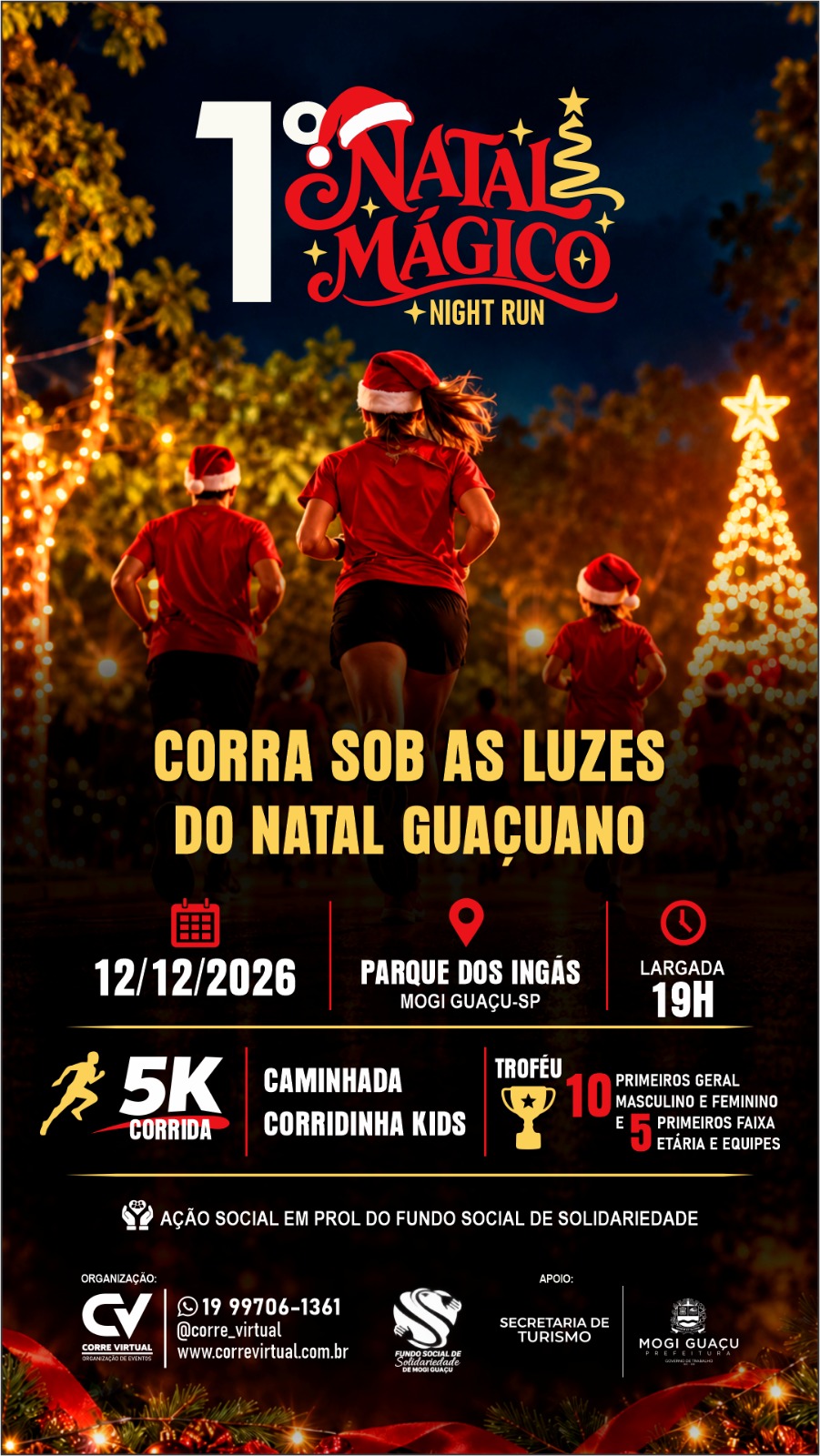 1° NATAL MÁGICO NIGHT RUN